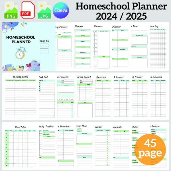 homeschool planner