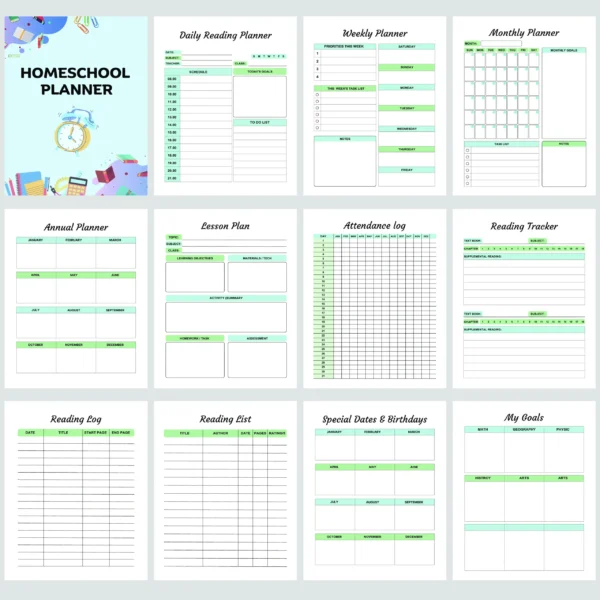 homeschool planner